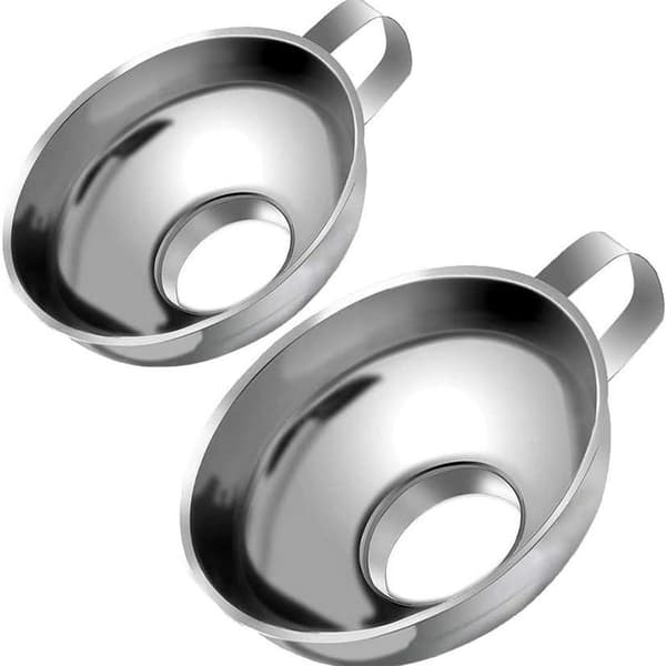 Fresh-keeping funnel, two large stainless steel fresh funnels