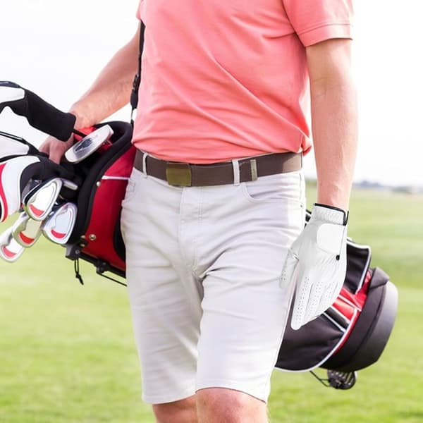 De golfstilhandskar, andningsbara, ergonomiska, vadderade, skydd stora - Large