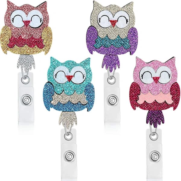 Fargerike uglemerkeholdere, merke-yo-yo