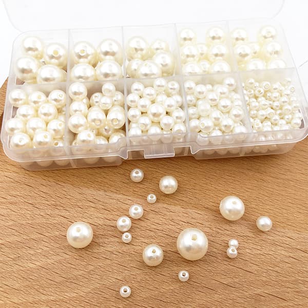 #440 stk. Perler til smykkefremstilling DIY#