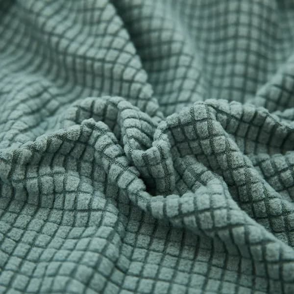 Elastiske sofatrekk Stretch Trekk Sofabeskyttelse Trekk 1/2/3 Seter Grønn Green Dobbelsete