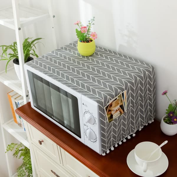 Kitchen Microwave Oven Dust Cover Storage Products