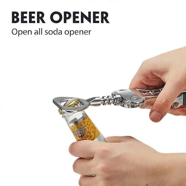 2-i-1 Vinaåbner, Premium Vin- og Ølåbner Til Hjem & Bar