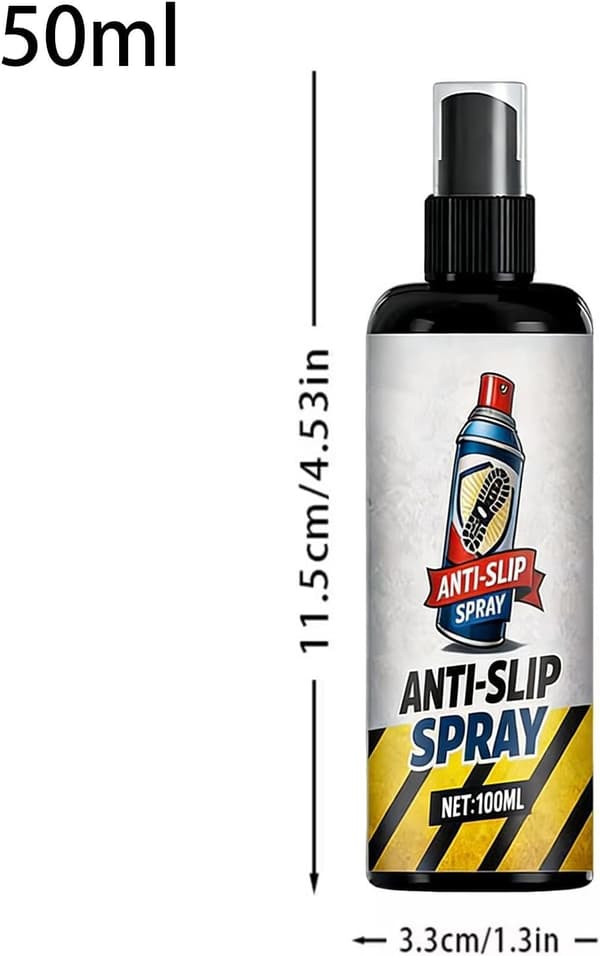 Spraylim til sneakers, forbedrer skoenes trækkraft, 100 ml -