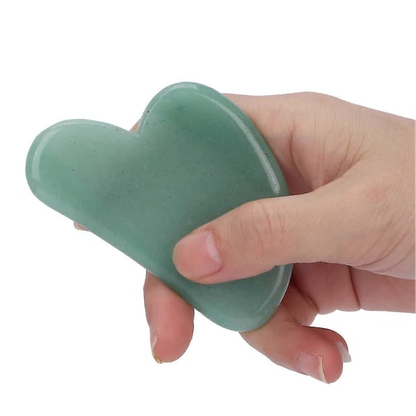 Naturlig Gua Sha Skrapmassagebräda Akupunkturterapi Guasha Verktyg Gua Sha Skrapsten