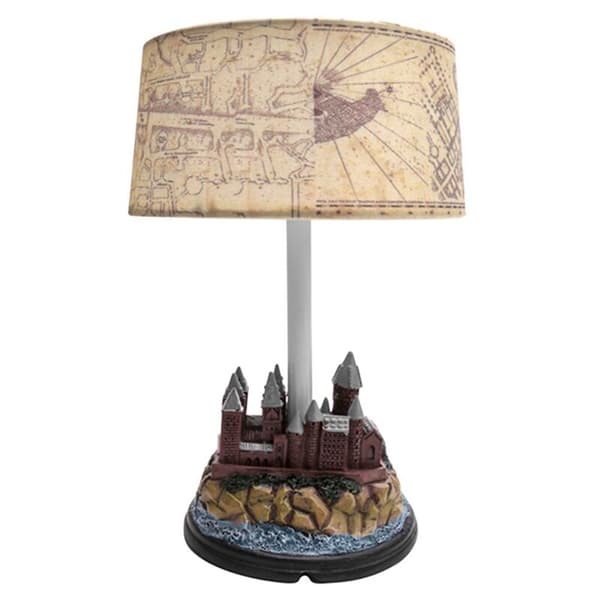 Harry Potter-inspireret bordlampe i harpiks