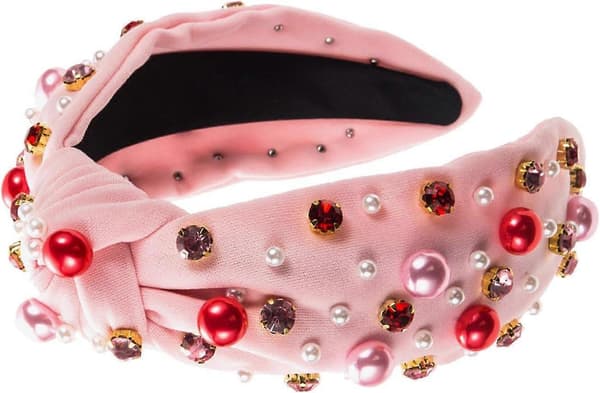 Elegant Knude Hårbånd Stilfuldt Hårbånd Glitrende Trendy Knude Håraccessoar til Fester