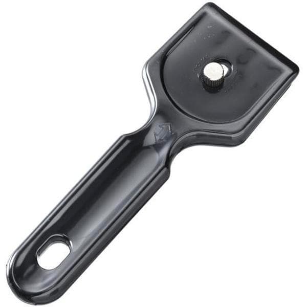 Glass hob scraper 13.5 cm Gastromax Svart black