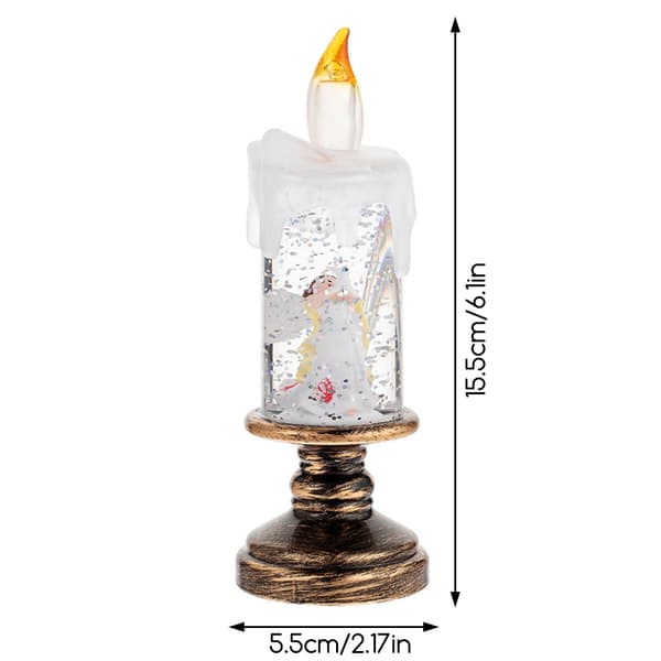 Xmas LED-lys Batteridrevne Snekloder Lys Til Juledekoration SNOWMAN SNOWMAN