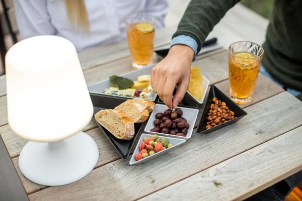 Koziol TANGRAM Ready Gourmet Sæt Sort Hvid 0.33