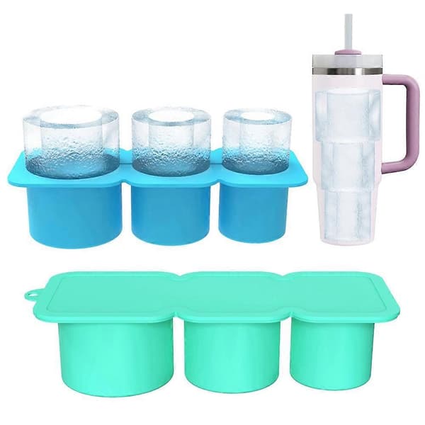 For isbrett stor kapasitet isbrett isform silikonisbrett egnet for 30oz/40oz grønn A
