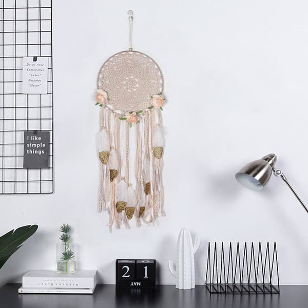 Dream Catcher Feather Tassel Wedding Home Wall Hanging Decor