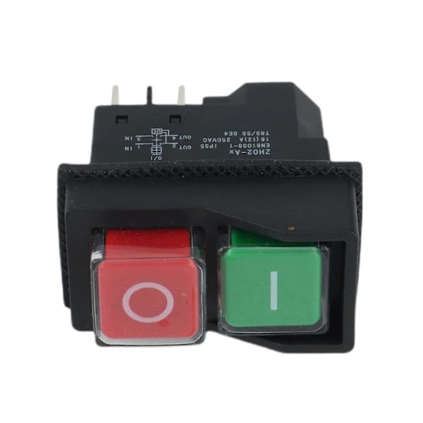 250V 16A Waterproof Magnetic On/Off Switch KLD28 4 Pin Start Stop Magnetic On/Off Switch for Machine Tools