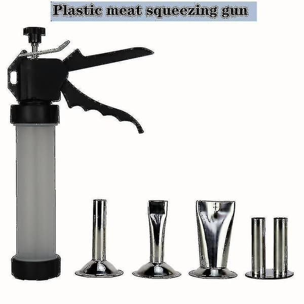 Jerky Maker Pistol med 4 Dyser i Rustfrit Stål Hwy