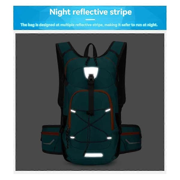 Hydration Backpack for Outdoor Sports Hiking Camping Climbing Mountaineering Backpack Daypack, Blue