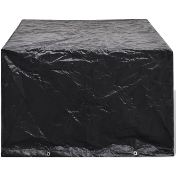 Møbelovertræk til have 2 stk. 8 øjer 135x135x90 cm