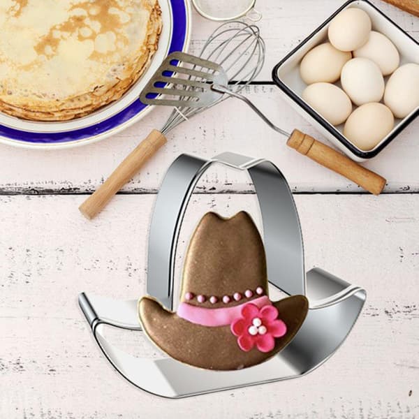 OuZhan 6-pak hesteformede kageforme, non-stick, DIY, bærbare, til kager, slik og bagning