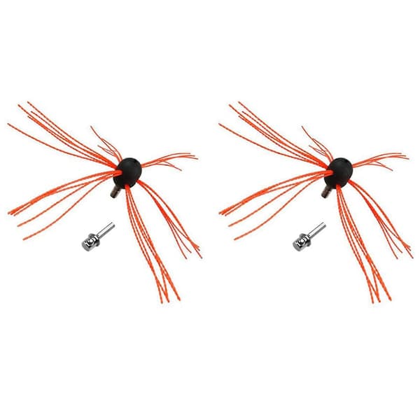 2x Chimney Brush Rotating Soot Flexible Industrial Chimney Boiler Dryer