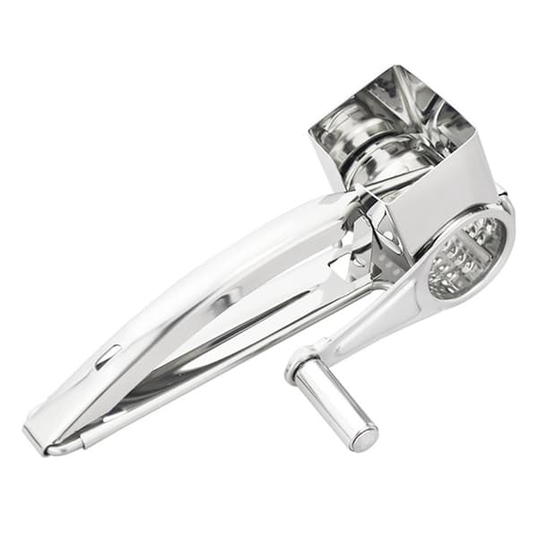 Cheese grater with 4 different stainless steel graters