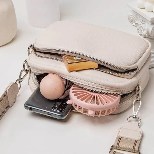 Skuldertaske Crossbody Taske SORT Sort