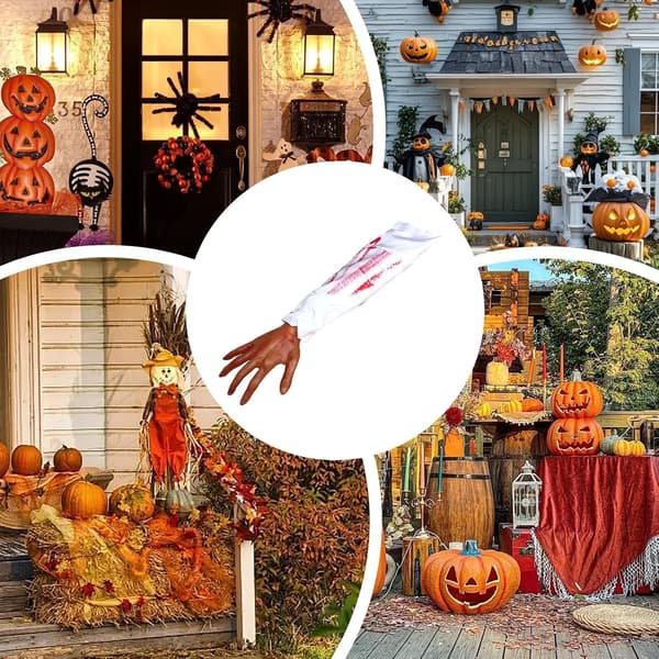Halloween håndholdt tilbehør - fleksibel, den kule Wurmsäule