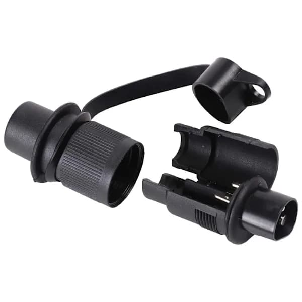 3-polet tilhengerplugg og 3-polet tilhengerkontakt, 3-polet traktorplugg, 12V