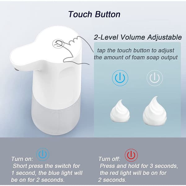 Automatic Foam Dispenser Rechargeable Hand Dispenser Contact