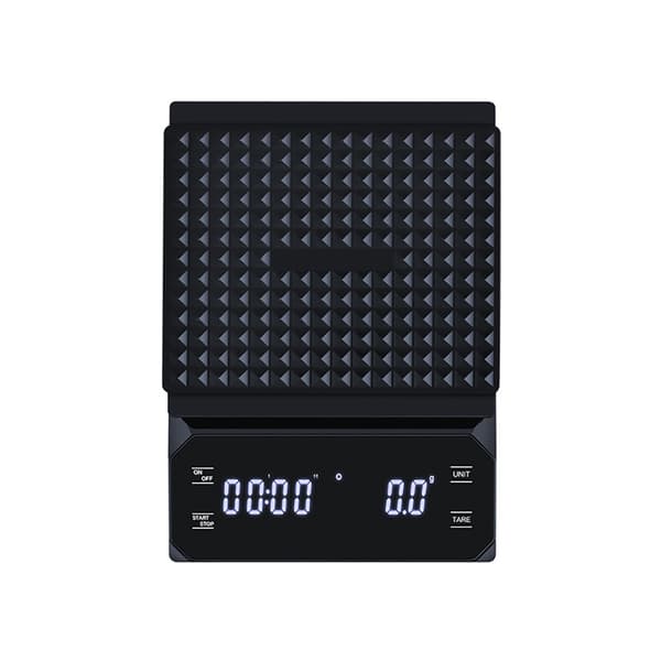 Precision Coffee Scale - With Non-Slip Mat Black Black 400