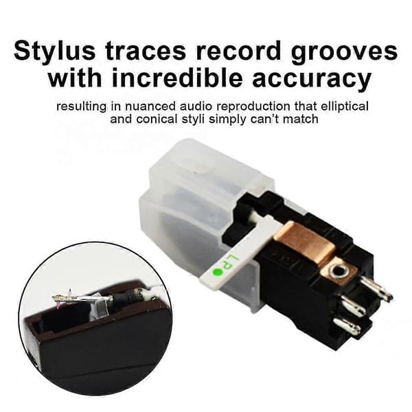 New Cartridge Stylus Vinyl Needle Replacement Turntable Ruby Sapphire Needles For Lp 78 Rpm Records