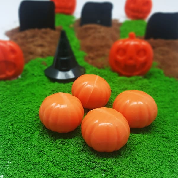 Pralineform Græskar Chokoladeform - Halloween - BWB 9644 - Special 3-delt form Transparent transparent