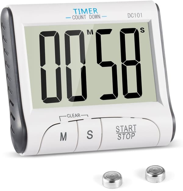 Kjøkkentimer, 24-timers elektronisk magnetisk digital kjøkkentimer