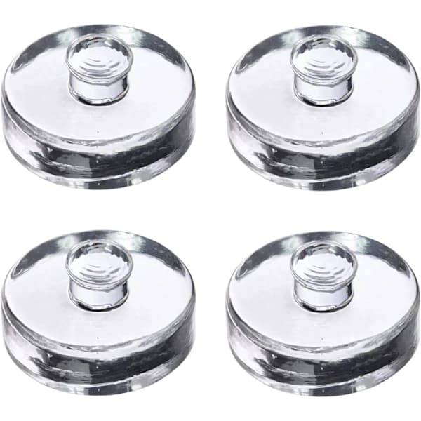 Fermenteringsvikt - glasviktset bestående av 4 vikter för fermentering, fermenteringstillbehör - glas, Ø 7 cm, 4 st.