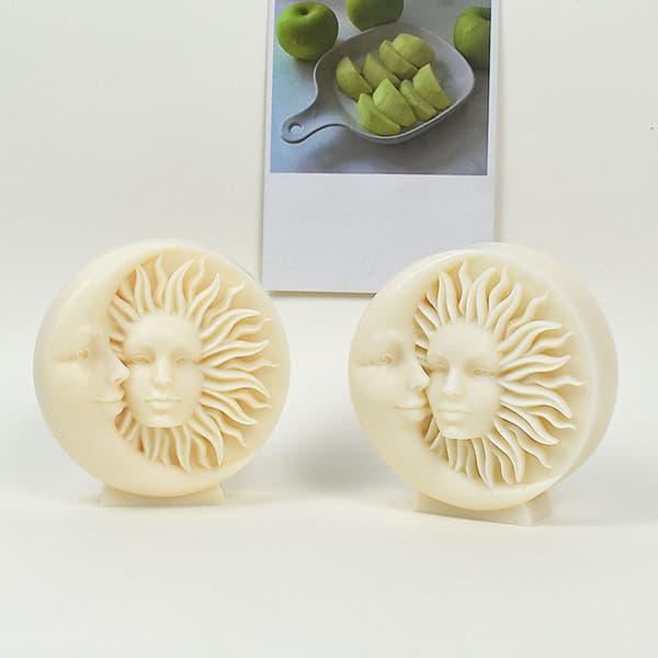 3D-preget stearinlysform for DIY-stearinlys Hjemmeinnredning