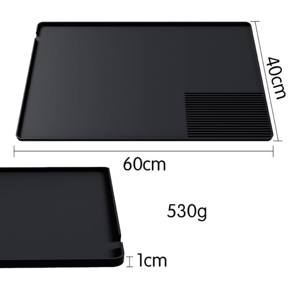 Silikonmåtte til espressomaskine og baristaudstyr 60x40cm -