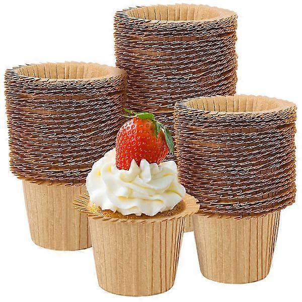 90-pack Heavy Duty Natural Paper Muffin and Cupcake Liners