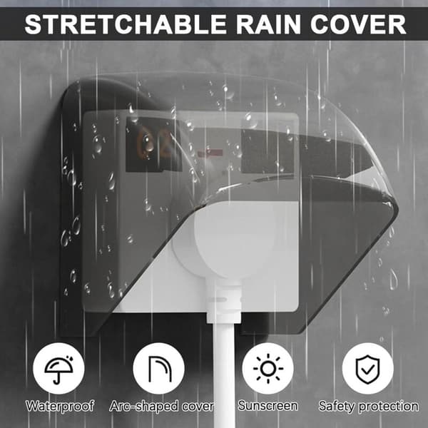 2 kpl seinäsuojaa, ei porausta, 87 90 mm pistorasioiden, seinäkytkimien, suojakansien, kytkimien suojus