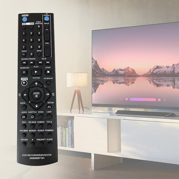 Fjernkontroll for LG DVD-spiller, erstatningskontroll AKB36097101 RC397H-M