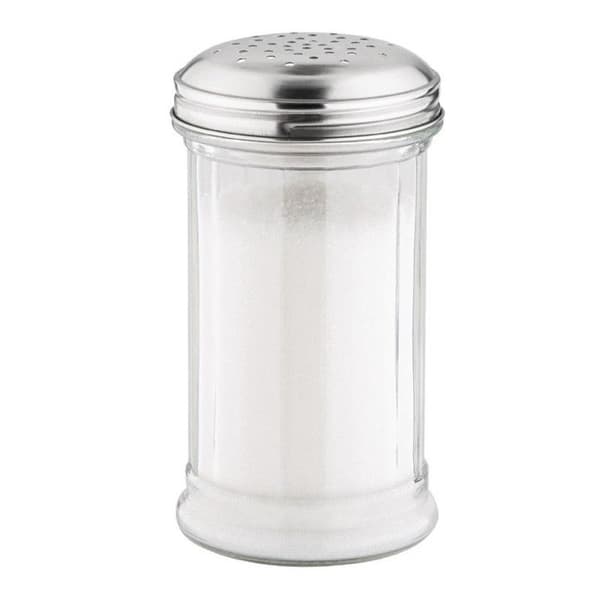Sigt - Olympia - Model med 4 mm hul - Glas - Rustfrit stål - 140x70mm Transparent