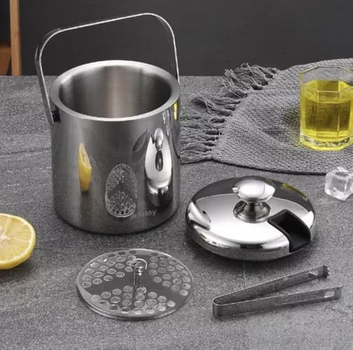 Isspand med tang og ske - 1,3L 900