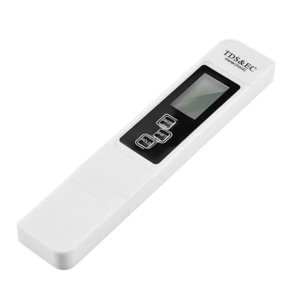 Digital TDS EC-måler Kvalitetstester 0-9999 Måling Renhetstemperaturtester