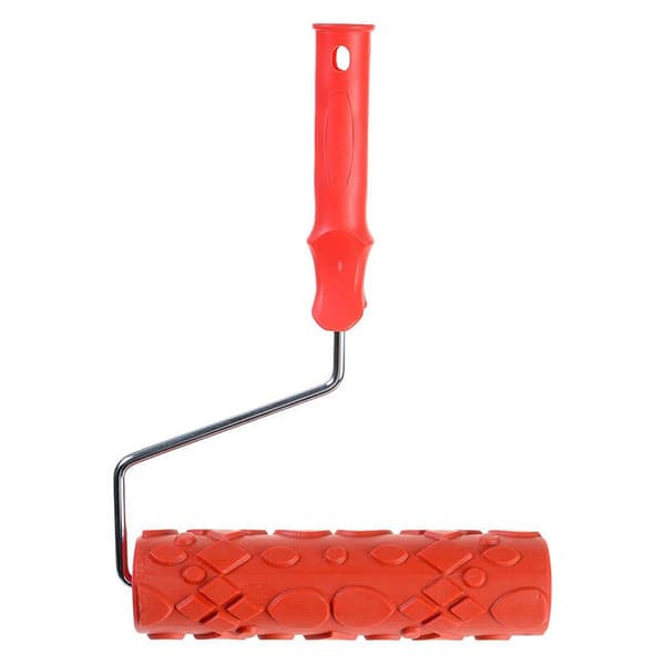 EG109T Embossed Paint Roller 10 inch Wood Grain Pattern Tool for Wall Decoration