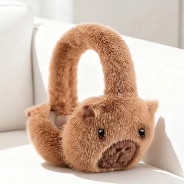 Warm Earmuffs - Soft and Foldable for Winter, Skiing, Snowboarding, and Motorcycle