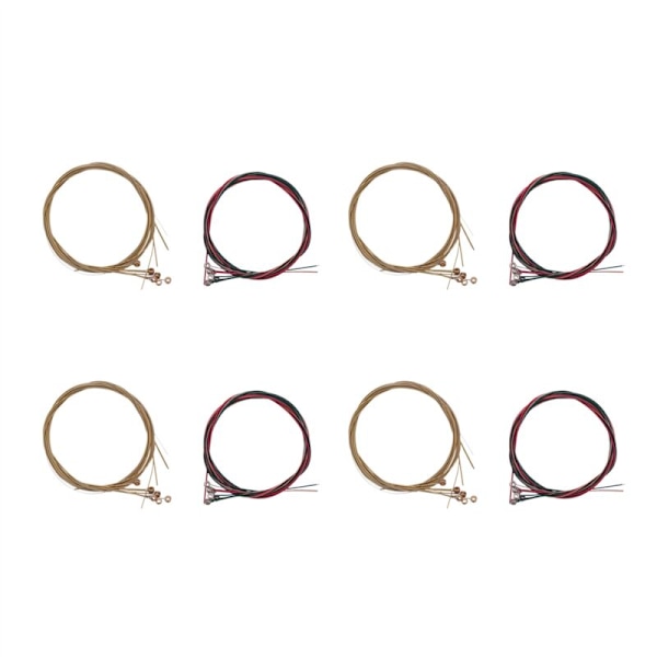 8 Set 24 Steel Guitar Strings Replacement for Acoustic Change Tool