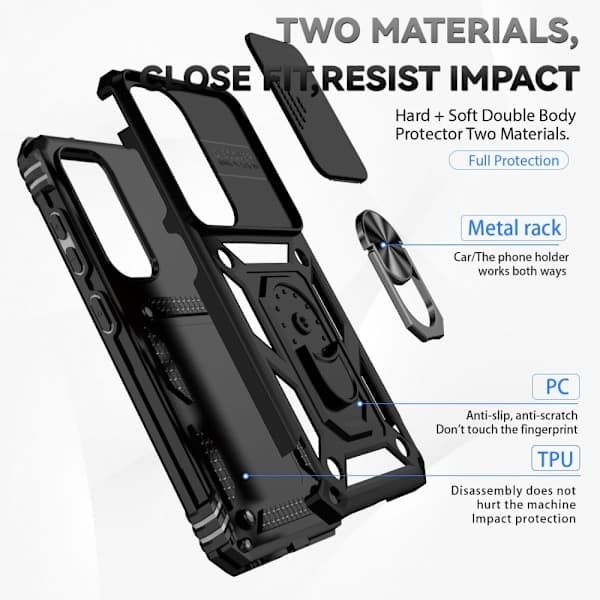 Samsung Galaxy S23 Plus Cover CamShield Ring Sort