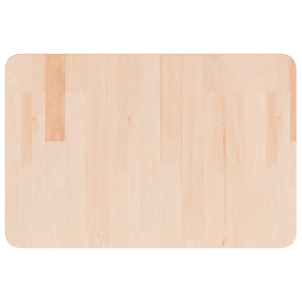 vidaXL Bathroom Countertop 60x40x1.5 cm Untreated Solid Wood Brun 3300