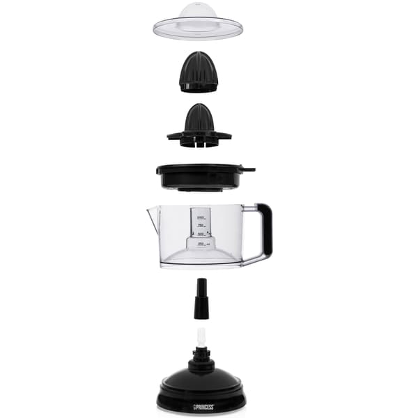 Juicepress Citruspress Klassisk Sort Svart, Transparent 1