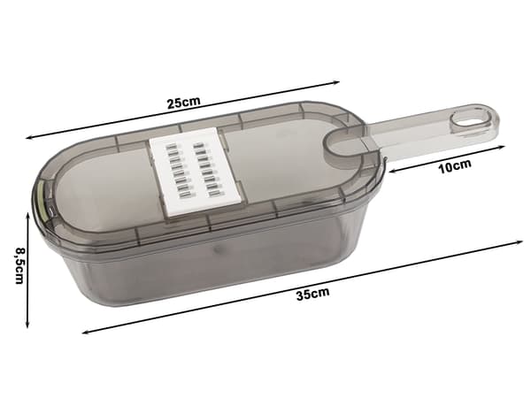 Vegetable Chopper - Grater, Slicer and Chopper 5-in-1 448