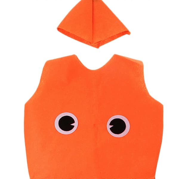 Sød Cosplaykjole til damer til rollespilsfester og kostumetilbehør til voksne (FMY) Gulerod Carrot