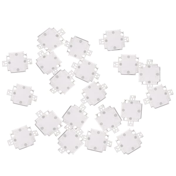 20 stk. nye højkvalitets hvide LED-lamper med høj effekt 10w LED-chip 900