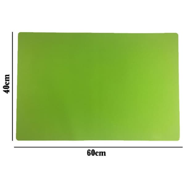 Food-grade silicone mat, non-stick, for kitchen baking, green KLB